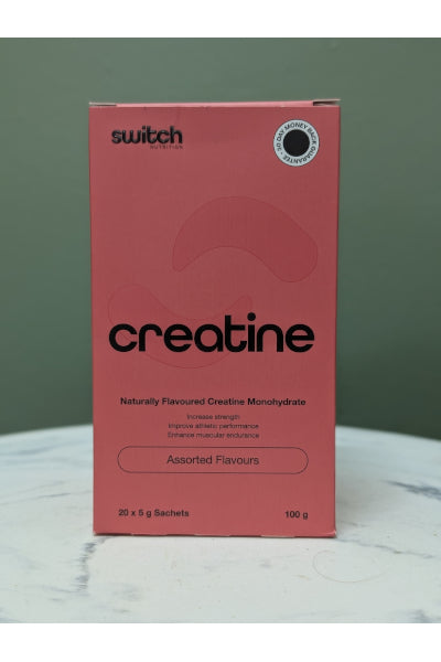 SWITCH CREATINE SACHETS ASSORT 20PK
