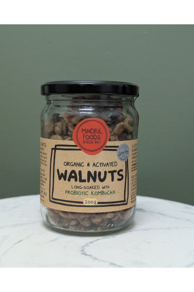 MINDFUL FOODS WALNUTS  ORG ACT 200G