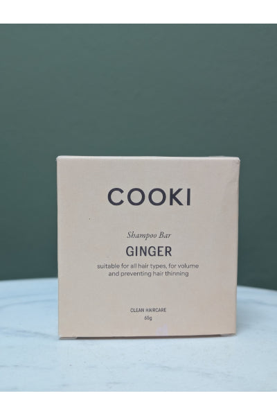 COOKI GINGER SHAMPOO BAR 65G