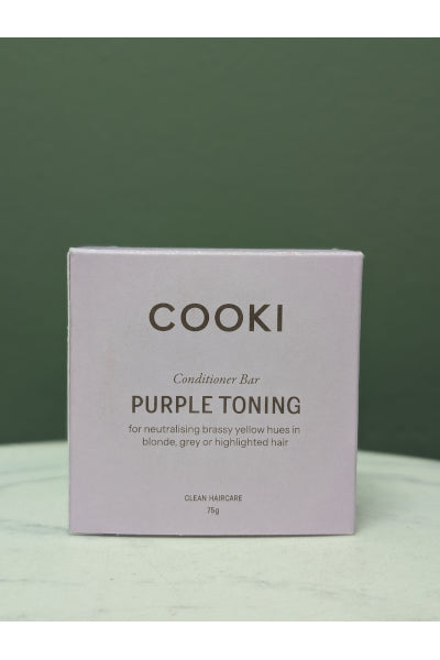 COOKI PURPLE TONING CONDITIONER BAR 75G