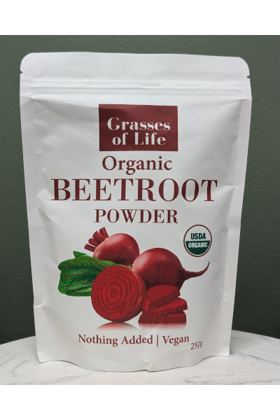 GRASSES OF LIFE ORG BEETROOT POWDER 250G