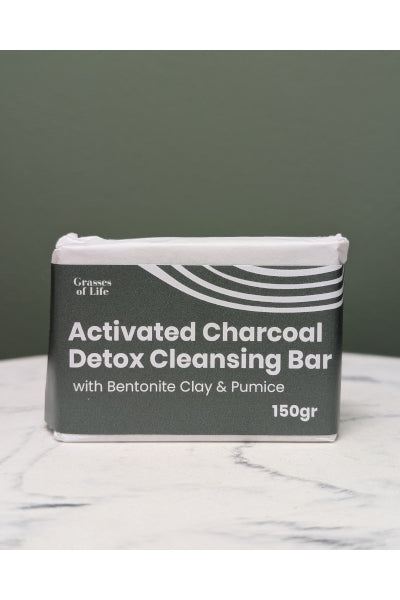 GRASSES OF LIFE CHARCOAL DETOX SOAP 150G