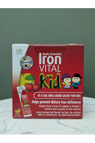 BODY ESSENTIAL IRON VITAL KIDS 45 X 5ML