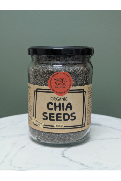 MINDFUL FOODS CHIA SEEDS ORGANIC 350G