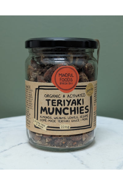 MINDFUL FOODS TERIYAKI MUNCHIES 220G