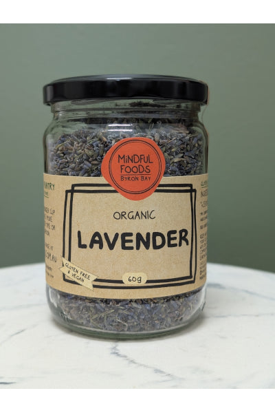 MINDFUL FOODS LAVENDER ORG 60G