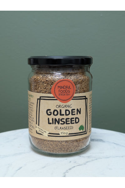 MINDFUL FOODS GOLDEN LINSEED ORG 345G