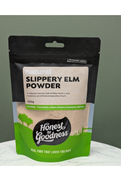 HTG SLIPPERY ELM POWDER 100G