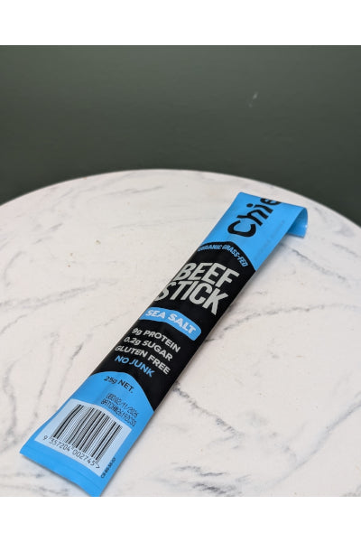 CHIEF GRASS-FED BEEF STICK SEA SALT 25GM