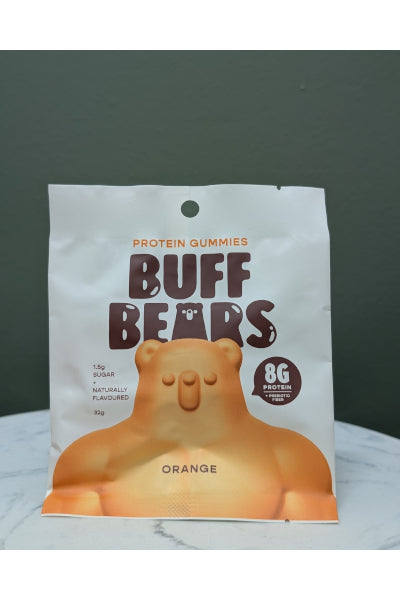 BUFF BEARS PROTEIN GUMMIES ORANGE 8G