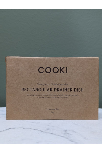 COOKI BAMBOO DRAINER DISH RECTANGULAR