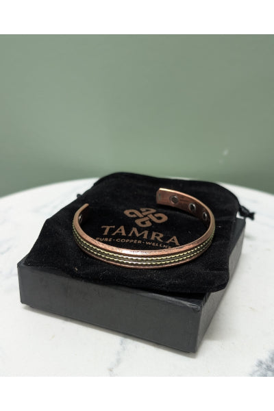 TAMRA COPPER BRACELET DOUBLE TONE