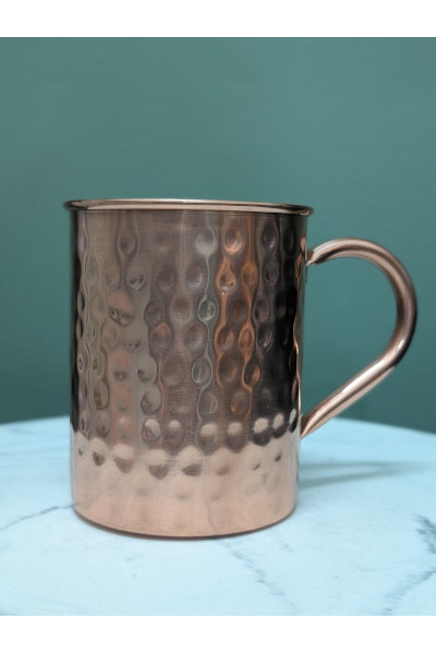 TAMRA COPPER MUG HAMMERED