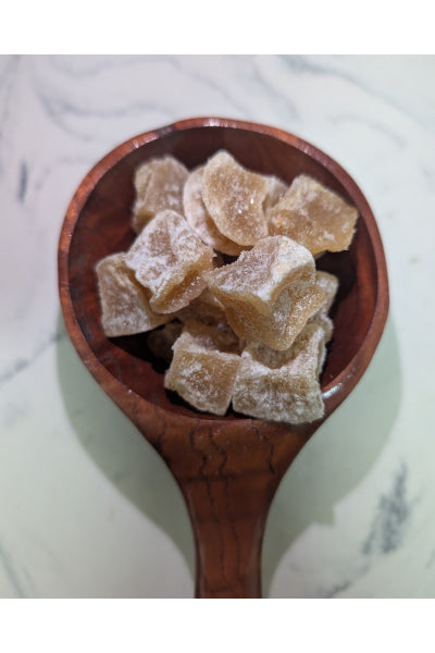 BULK CRYSTALISED BARE GINGER 250GM