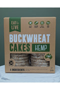 EAT 2 LIVE BUCKWHEAT CAKES HEMP 220G