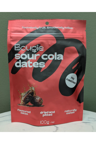 BOUGIE SOUR COLA DATES 100GR