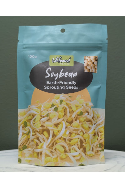 UNTAMED SOYBEAN SPROUTING SEEDS 100G