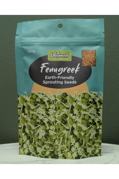 UNTAMED FENUGREEK SPROUTING SEEDS 100G