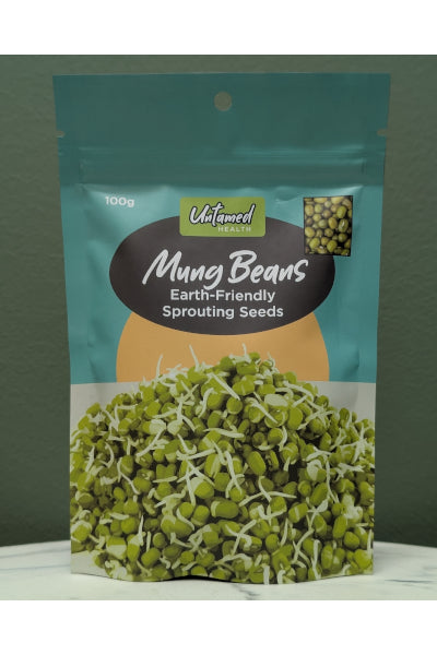 UNTAMED MUNG BEANS SPROUTING SEEDS 100G