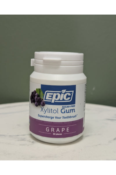 EPIC XYLITOL GUM GRAPE 50P