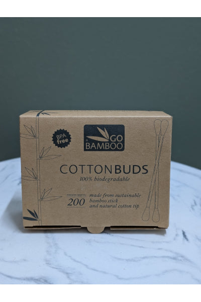 GO BAMBOO COTTON BUDS 200PK