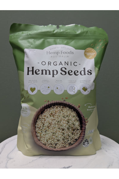 HEMP FOODS AUST HEMP SEEDS HULLED 1KG
