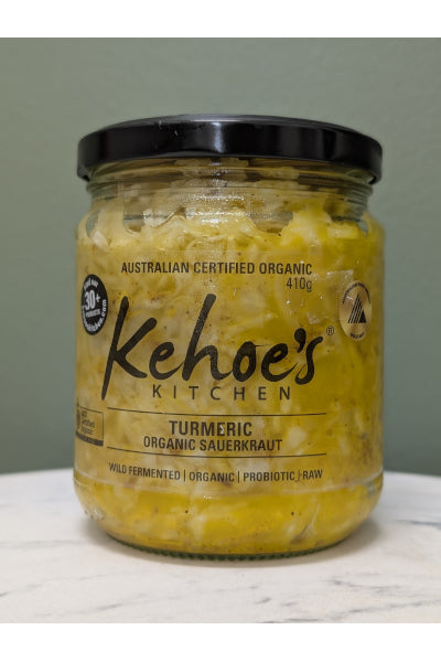 KEHOES TURMERIC SAUERKRAUT 410G