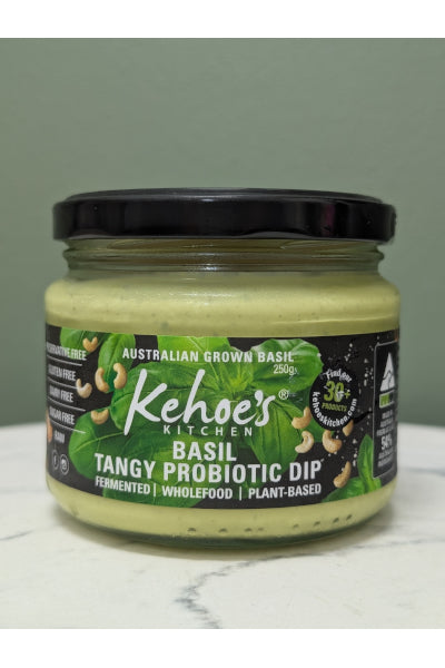 KEHOES TANGY BASIL PREBIOTIC DIP 250G