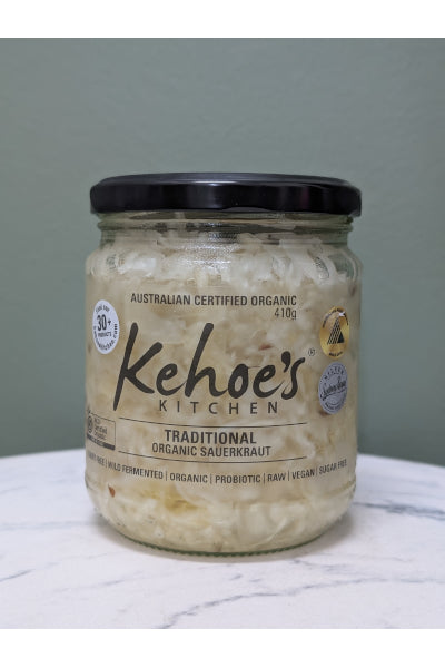 KEHOES ORG TRADITIONAL SAUERKRAUT 410GM