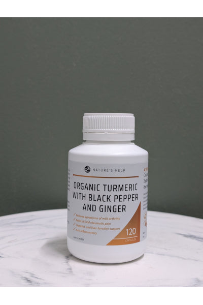 NATURE'S HELP ORG TUMERIC + BP+ GINGER