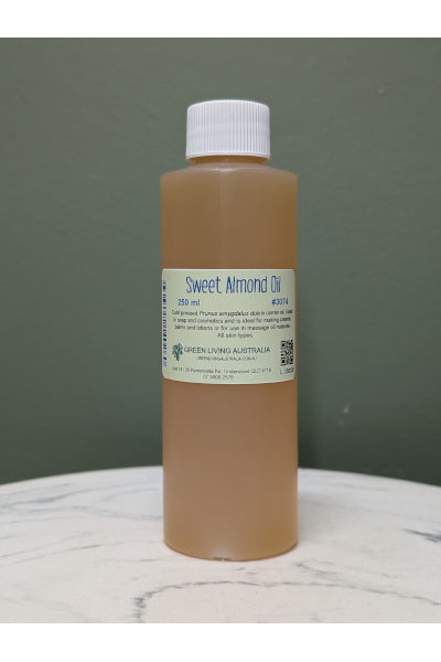 GREEN LIVING SWEET ALMOND OIL 250ML