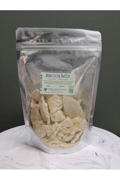 GREEN LIVING RAW COCOA BUTTER 200GR