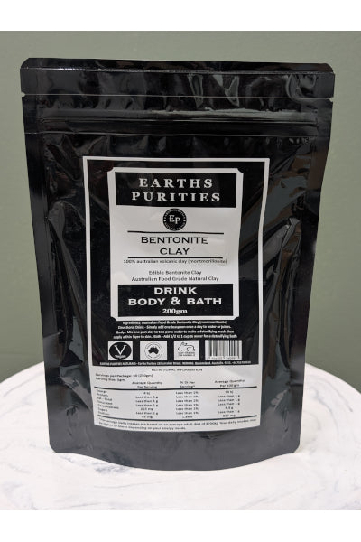 EARTH PURITIES BENTONITE CLAY 250GM