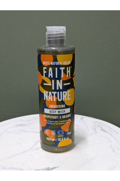 FIN GRAPEFRUIT & ORANGE BODY WASH 400ML