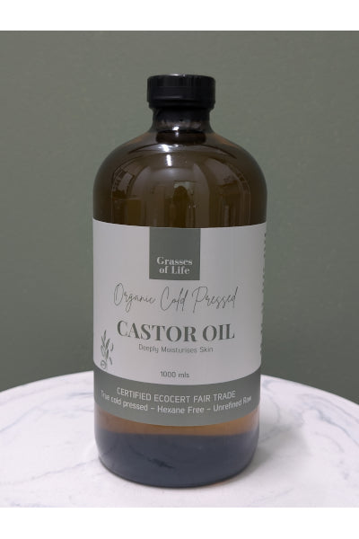 GRASSES OF LIFE ORG CASTOR OIL 1000ML
