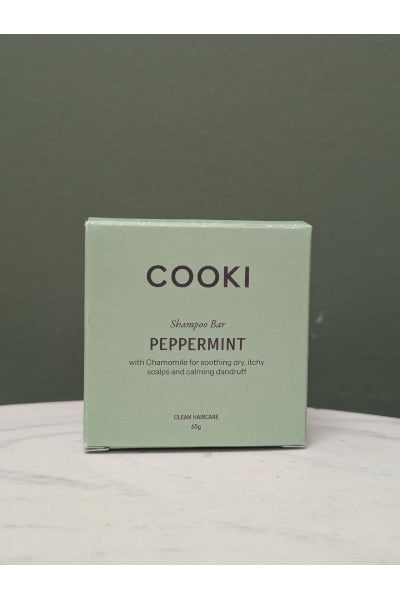COOKI PEPPERMINT SHAMPOO BAR 65