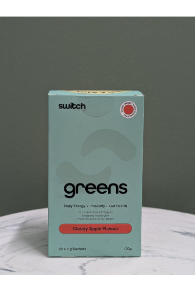 SWITCH NUT GREENS CLOUDY APPLE 20 SERVES