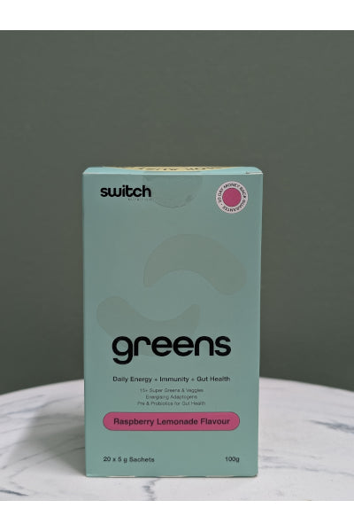 SWITCH NUT GREENS RASPBERRY LEM 20 SERVE