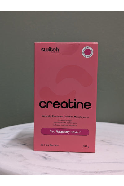 SWITCH CREATINE SACHETS RED RASP 20PK
