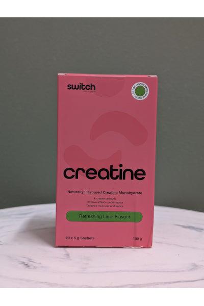 SWITCH CREATINE SACHETS LIME 20PK