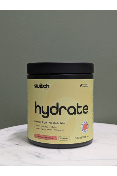 SWITCH HYDRATE PEACH ICED TEA 300G 50S