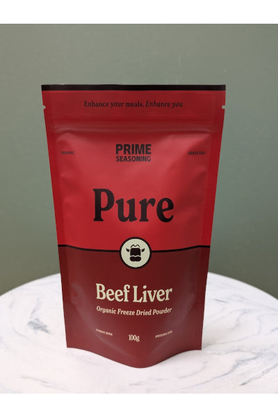 PRIME SEASONING ORG BEEF LIVER PWD 100GM
