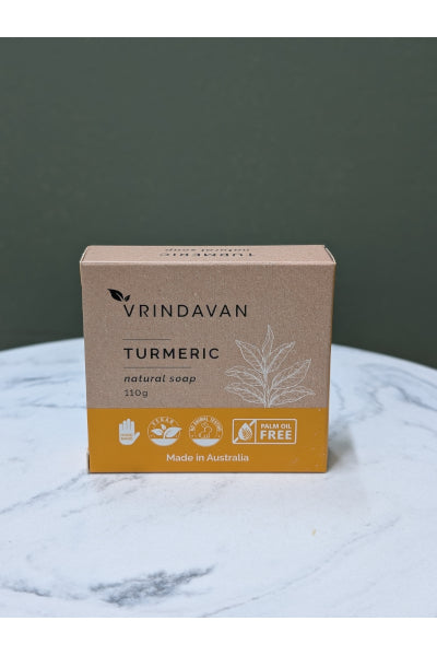 VRINDAVAN TURMERIC SOAP 110GM