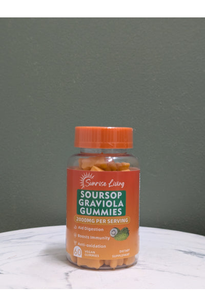 SUNRISE LIVING SOURSOP GUMMIES 60