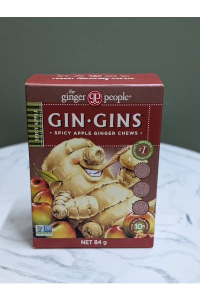 TGP GIN GINS CHEWY GINGER APPLE CANDY 84
