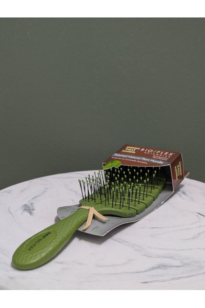 BASS BRUSH BIOFLEX DETANGLE BRUSH GREEN
