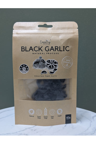 EMPATHY BLACK GARLIC CLOVES PEELED 40GM