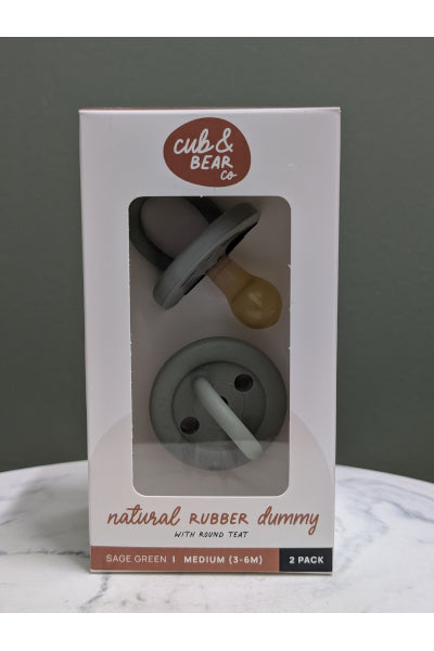 CUB & BEAR CO NAT DUMMY MED (3-6M) SAGE