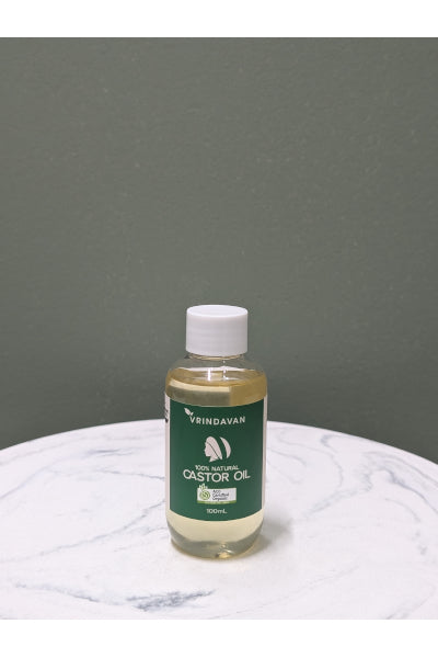 VRINDAVAN ORG CASTOR OIL 100ML