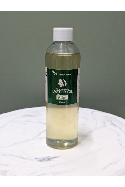 VRINDAVAN ORG CASTOR OIL 250ML
